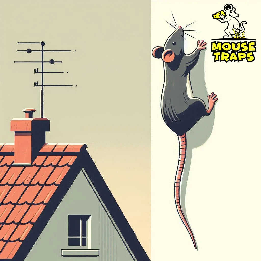 Can rats climb up vertical surfaces such as walls or poles?