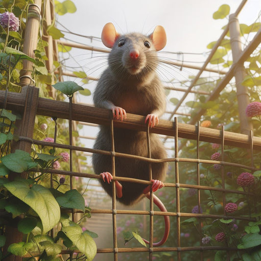 Deter Rats from Nesting in Garden Trellises