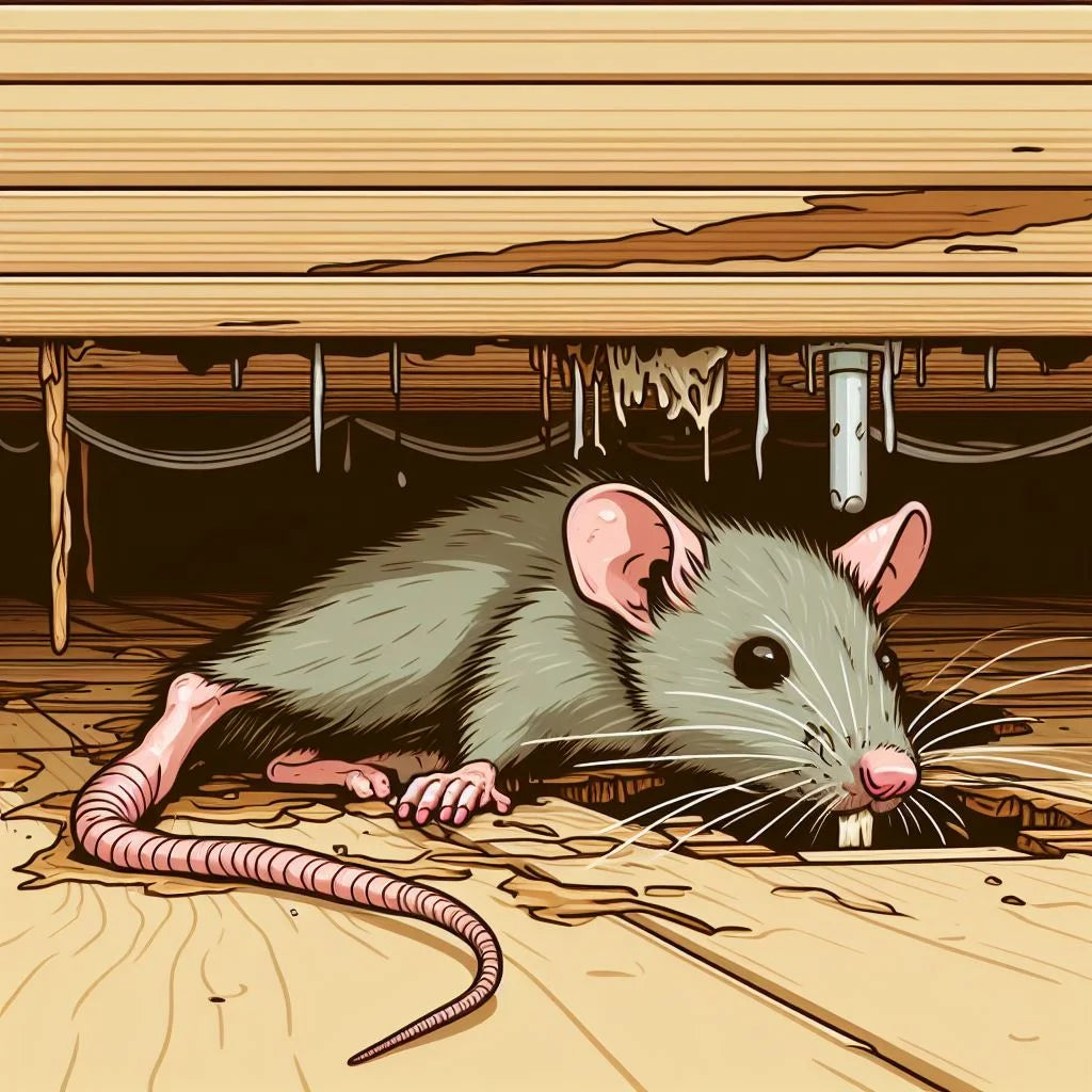 How to safely remove rat carcasses from crawl spaces or under floorboa ...